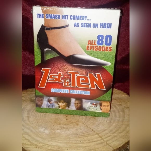 NWT HBO's Original Series "1st & Ten" The Complete Collection (DVD BOX SET) - Picture 1 of 4